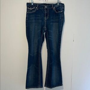 Love Nation Women’s Boot Cut Denim Jeans S6